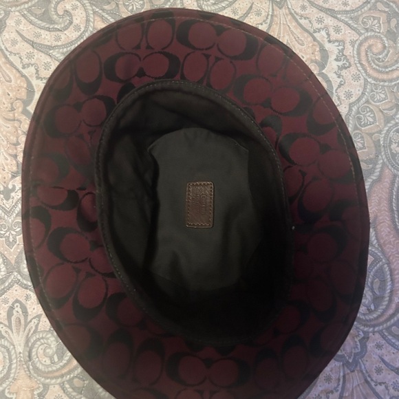 Coach Signature Jacquard bucket hat